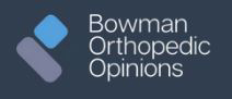 Bowman Orthopedic Opinions Logo